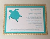 SAMPLE - Hawaiian Wedding Invitation - Custom Wedding Invite - Luxe Wedding Suite - Beach Wedding Invitation Il_170x135