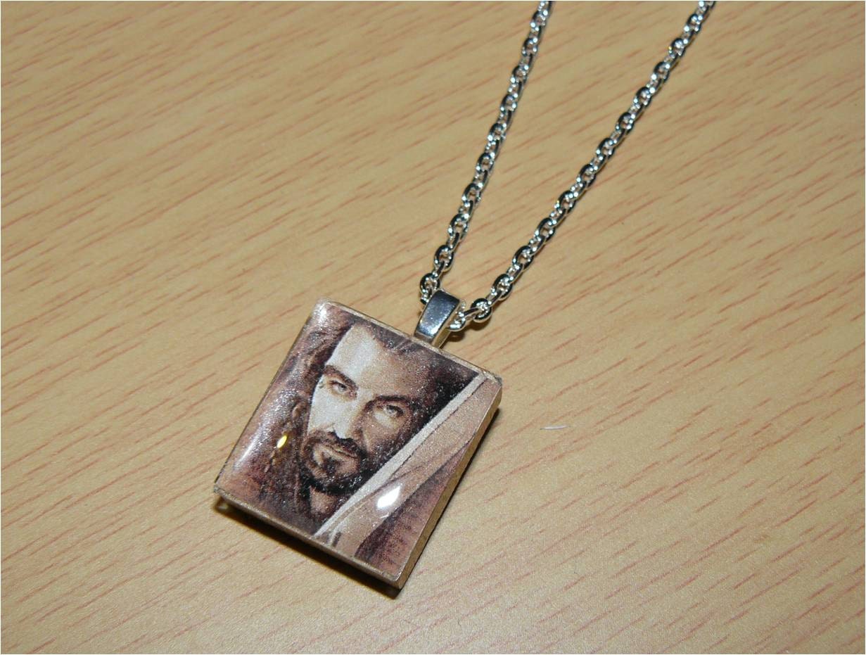 The Hobbit - Thorin Oakenshield Scrabble Tile Necklace