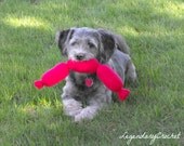 Dog Toy - Fleece Sausage Links - Sausage squeakers