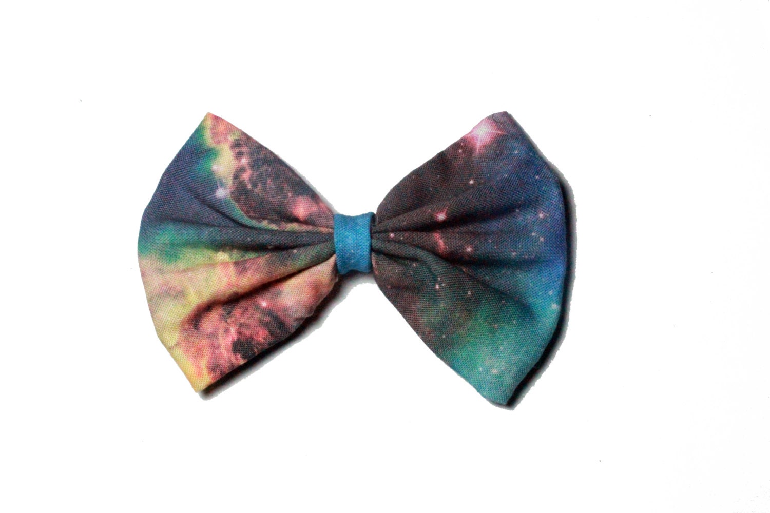 Galaxy Printed Hair Bow (S, M, or L) (version 2)