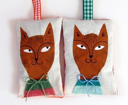 Ginger Tom Lavender Bag