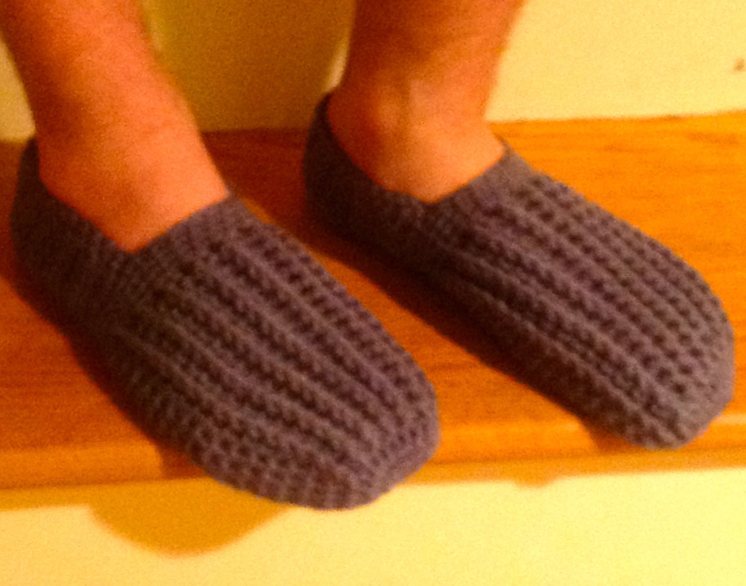 Crochet Slippers Shoes, Textured Men Women Teens