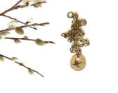 wild and free necklace // silver and brass jewelry