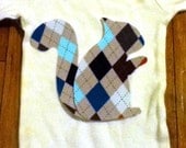 Squirrel Iron On Applique