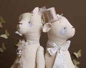 Stuffed Animals - Artist Bear - Stuffed With Love Buddy Bears - Soft Toy - Wedding Ceremony