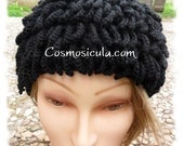 Inspired by Billy Gibbons hat - ZZ Top Beanie - Bamileke Nudu Hat - Handmade crochet