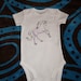 UNICORN Sketch, Cute One-Piece Bodysuit, Toddler T-Shirt
