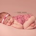 Dusty Pink Stretch Lace Wrap, Newborn Photo Prop, Baby Girl Pink Lace Wrap, Newborn Stretch Lace Wrap, Newborn Size
