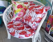 Restored Vintage Cane Outdoor Chair