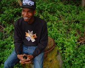 Kaleidoscope Cat Crewneck