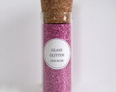 German Glass Glitter - 1 oz Old Rose