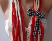 Gorgeous  Accessories...Red scarf