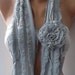 Elegant Scarf - Gorgeous  Accessories...It made with good quality chiffon fabric...gray...