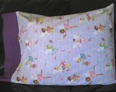 I Believe in Fairies: standard size fabric sleeping pillowcase-100% cotton