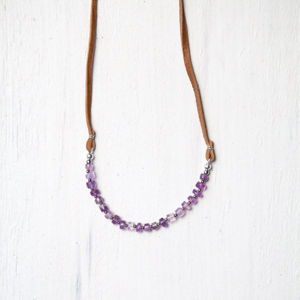 Purple Haze Amethyst Necklace