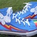 ANY SIZE Any Character My Little Pony Cutie Mark Custom Painted  Shoes Rainbow Dash Dr Whooves Pinkie Pie