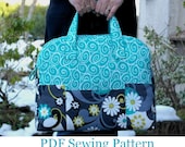 INSTANT DOWNLOAD Weekender Travel Bag Sewing Pattern PN501 pdf Pattern Tutorial by SusieDDesigns