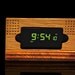 The "Notched Art Clock Dock" alarm clock styled unique iPhone docking station