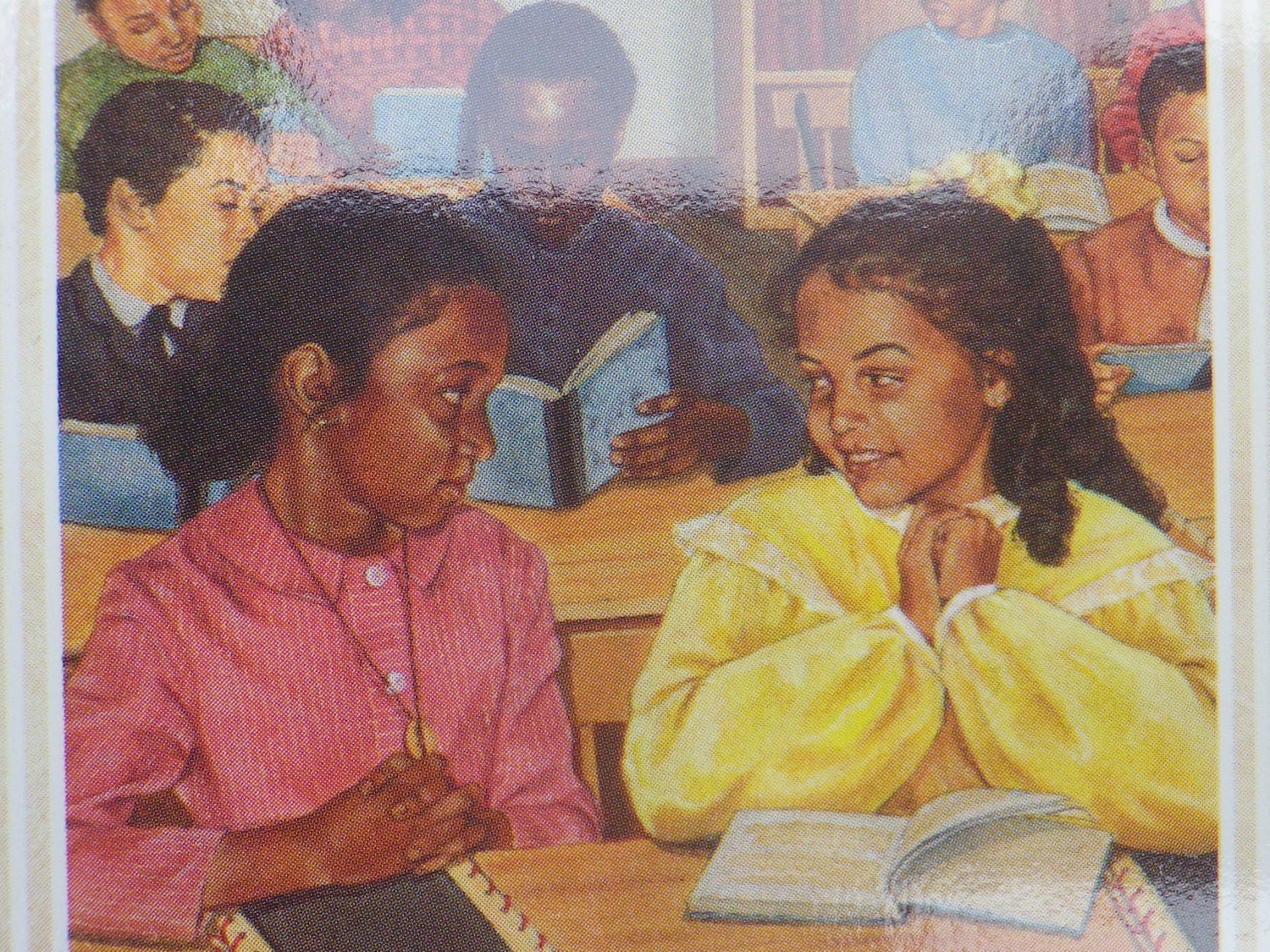 Addy Learns a Lesson Card 19 Vintage American Girl Trading Card The American Girls Collection