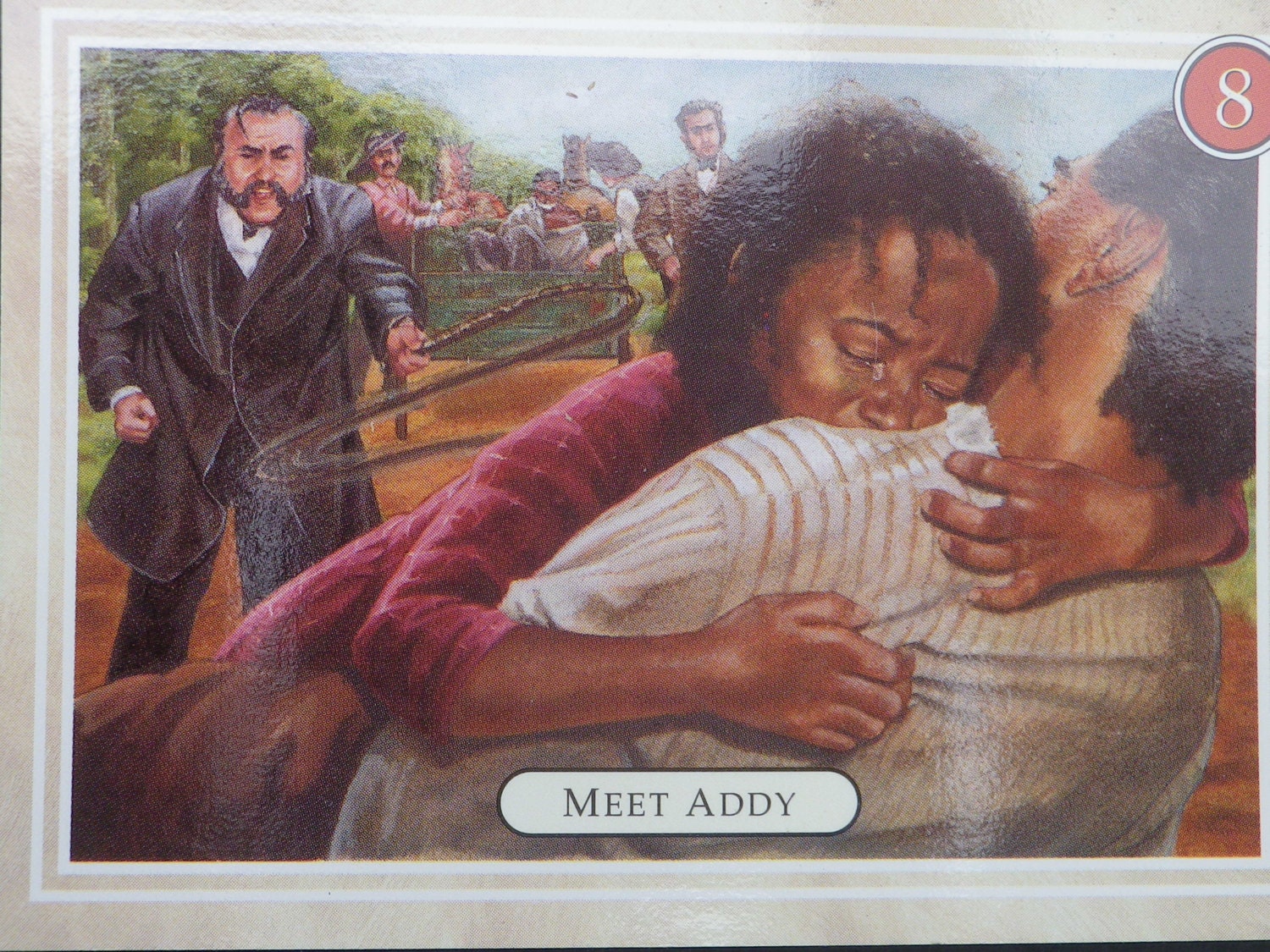 Card 8 Meet Addy Vintage American Girl Trading Card The American Girls Collection
