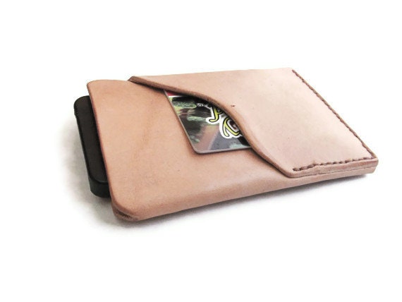 Leather iPhone Case with Credit Card Holder