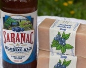 Blueberry Blonde Ale Beer Soap