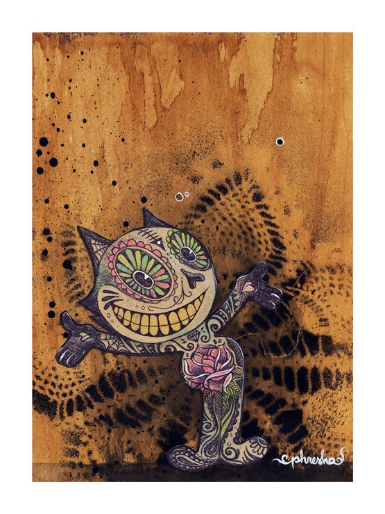 Sugar Felix - Mini Fine Art Print