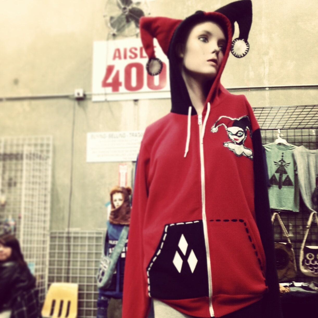 Hardley Queen - Sweatshirt - Geeky U ( Inspired by Harley Quinn )