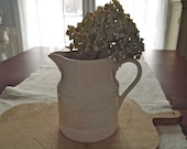 Vintage Lord Nelson English White Ironstone Pitcher