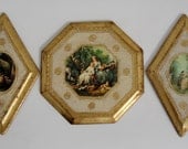 Made in Italy Wall Plaques ,Set of 3 Italian Wall Hangings