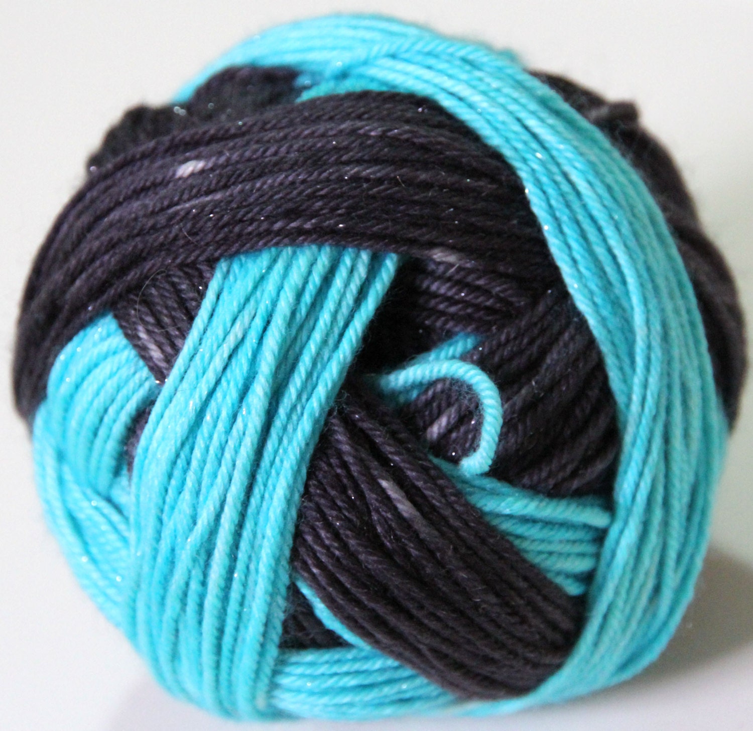Roller Derby - Vampiric Decay 75/20/5 Merino/Silk/Silver DK Yarn