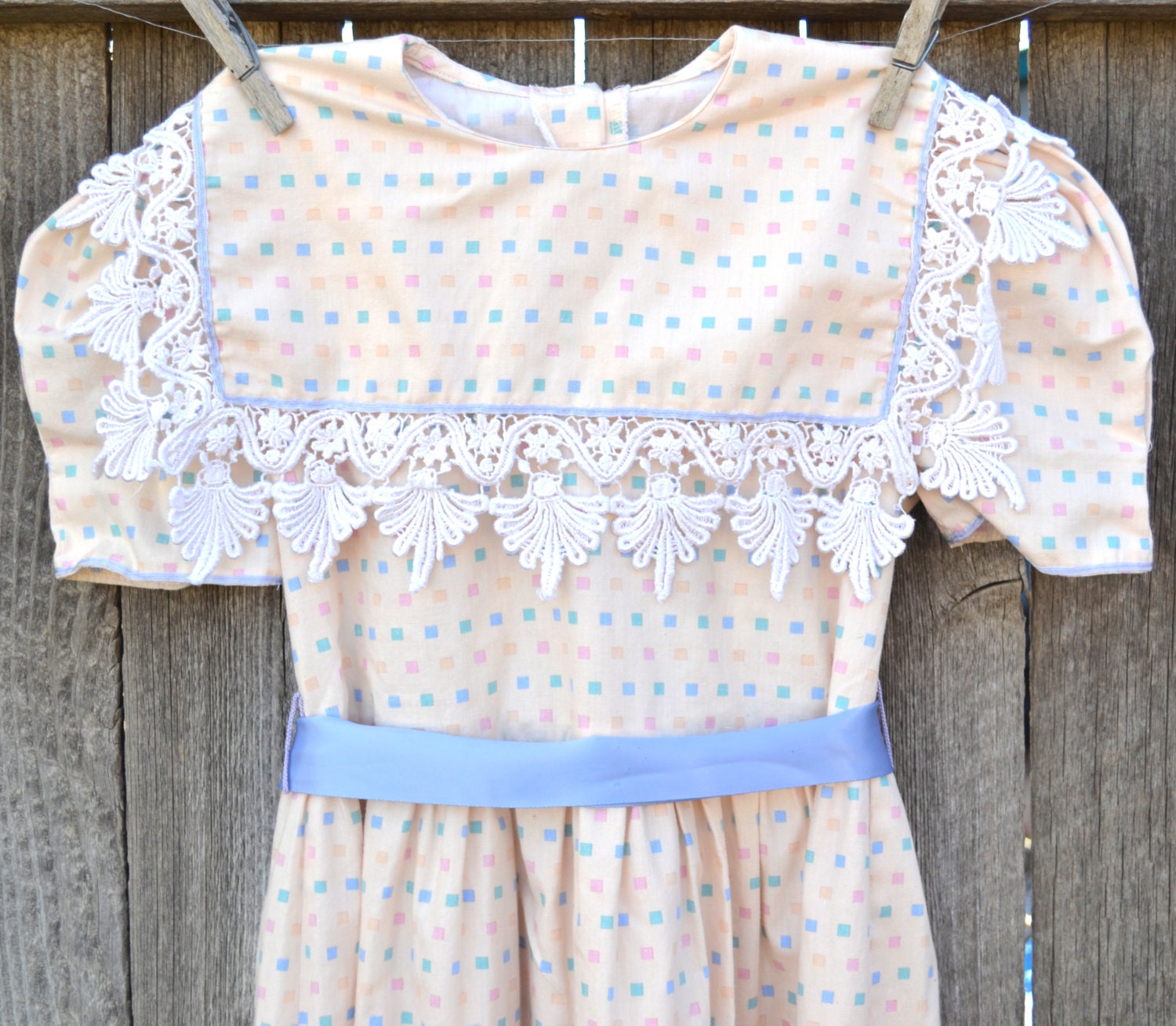 Vintage Girls Dress Size Girls 7 to 8