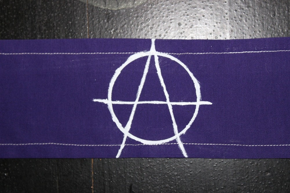 Purple Anarchy Armband - Reserved