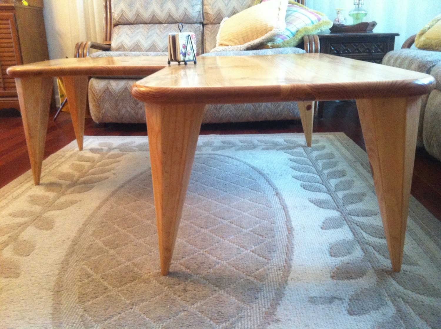 modern take on the 70's coffee table