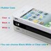 special phone case Hard case Rubber case iphone 4 case iphone 4s case New Iphone 5 case blue flower graphic design printing