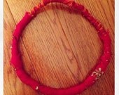 Red Wire Headband/Bunwrap