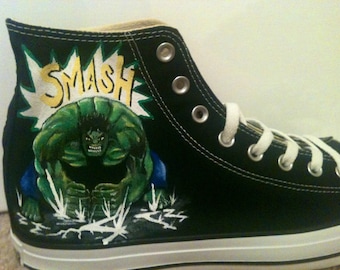 Hand Painted Chucks - The Avengers