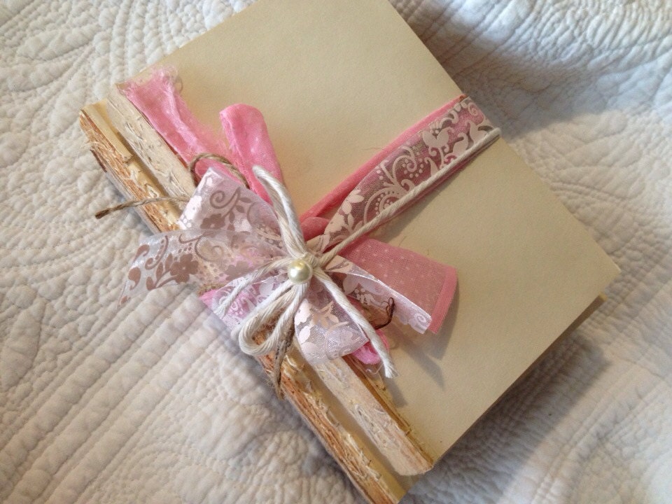 Shabby Chic Book Stack