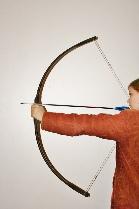Hunger Games, District 12, Katniss Inspired Bow - Long Bow Made-to-Order