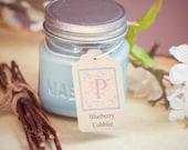 Blueberry Cobbler Scented Soy Candle