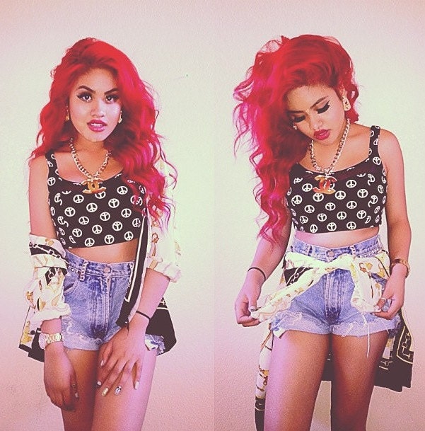 Studded Distressed Shorts