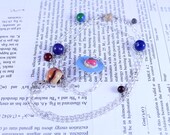 Solar System Necklace with Scaled Distances