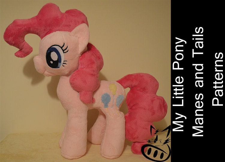 My Little Pony: Friendship is Magic Sewing Pattern Pack - Main 6 (Manes and Tails)