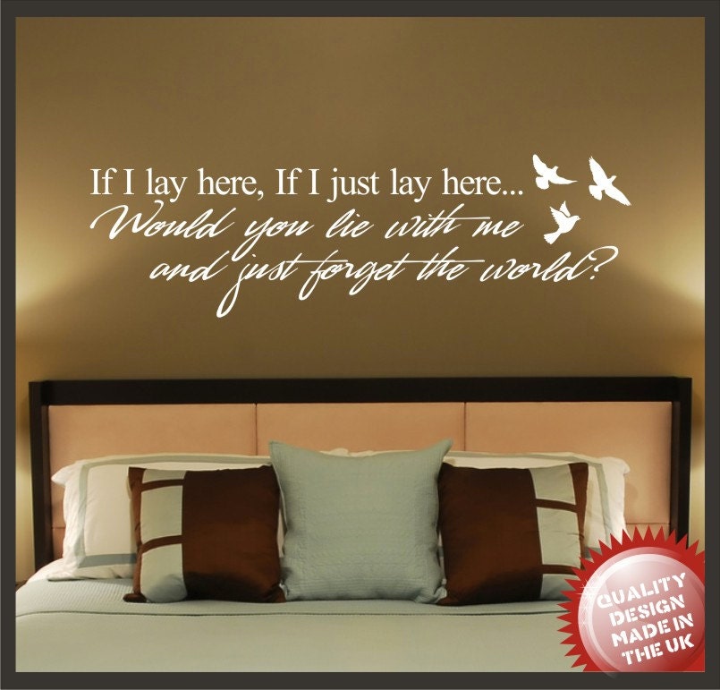Snow patrol vinyl wall decal sticker