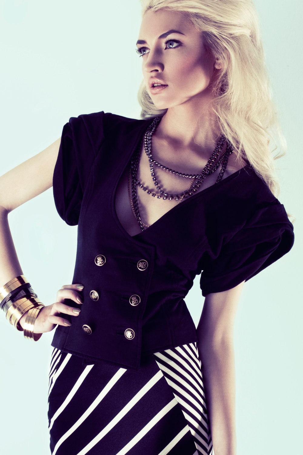 Tuck Rose Jacket - short sleeve jacket with Rose Petal Sleeves.. adorable, beautiful. Light Pink & Fuchsia