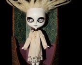 Uzumaki - NOW 10% OFF - Ooak Basaak custom Doll - like Blythe- with handmade diorama