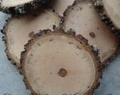 5 qty 5" to 5.5" wood slices, rustic wedding centerpieces, large wood slices, rustic wedding supplies, wood slices for weddings,