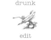 Handmade print, write, edit, 8 1/2" x 11", black and white