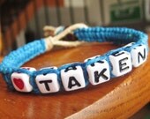 Couples Bracelets Boyfriend Gilrfriend Macrame Jewelry Blue Hemp Cord