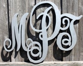 Monogram Wood Letters - All sales support our sports activities and summer camps.